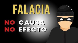 Falacia de la falsa causalidad  Explicado con ejemplos [upl. by Eidur]