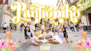 PPOP IN PUBLIC BINI quotPANTROPIKOquot DANCE COVER  BARCELONA [upl. by Gona]