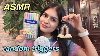 ASMR  random triggers en español 🦋 [upl. by Haisa]