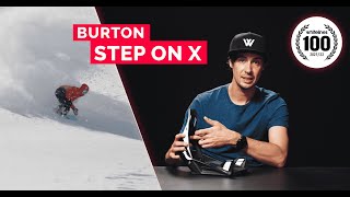 Burton Step On X 2022 Snowboard Bindings Review [upl. by Ahsyen]