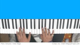 Tum Hi Ho Aashique 2 Piano Tutorial by Vishal Bagul  Melody  Chords  Arpeggios [upl. by Barabbas98]