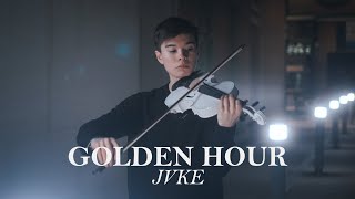 Golden Hour  JVKE  Cinematic Violin Cover [upl. by Ahcmis140]