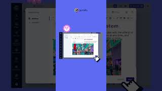 Comment créer une image interactive Genially tutorial shorts [upl. by Squire574]