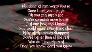 Jets  You Got It All  Lyrics [upl. by Edobalo469]