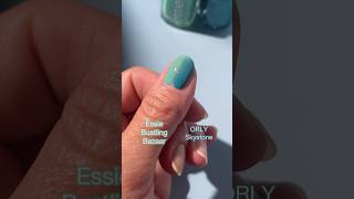 Essie vs ORLY  comparison request [upl. by Ydnes844]