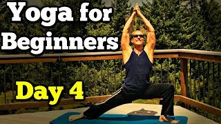 Day 4  Standing Yoga 7 Day Beginner Yoga Challenge Sean Vigue Fitness [upl. by Wrightson]