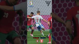 ANTONÍN BARÁK SCORES Portugal vs Czechia [upl. by Enilec30]