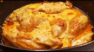 Poulet à la moutarde et à la crème Plat comme autrefois  GénéreuxConvivialOnctueux et Délicieux [upl. by Docile270]