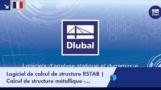 Logiciel de calcul de structure RSTAB  Calcul de structure métallique  Partie 23 [upl. by Nothgierc50]