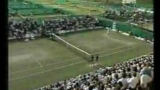 McEnroe Leconte Australian Open 1985 1121 [upl. by Acnalb]