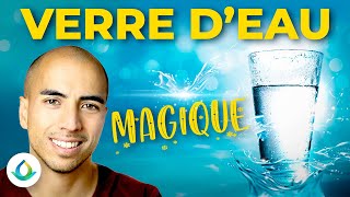 Technique du Verre dEau Magique Attirer lAbondance ✨ [upl. by Walburga]