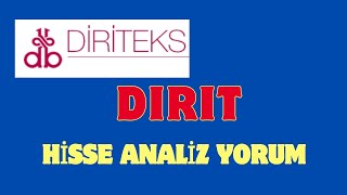 DIRIT HİSSE ANALİZ YORUM dirit hisse analiz diriliştekstil [upl. by Magbie]