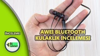 AWEI Bluetooth Kulaklık İncelemesi [upl. by Enelyad739]