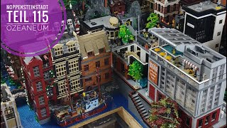 Noppensteinstadt  Teil 115 Ozeaneum wird neu gebaut  BlueBrixx Lego [upl. by Idelson]