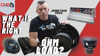 HOW TO KNOW WHICH OHM LOAD TO USE [upl. by Evad100]