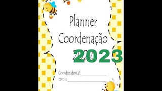 Caderno de planejamento anual para Coordenador pedagógico 2023 Tema Abelhas [upl. by Cathlene]