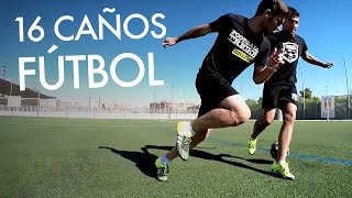 LOS MEJORES CAÑOS de Fútbol APRENDE  Trucos Jugadas y Videos de Futbol Regates Panna [upl. by Creight]