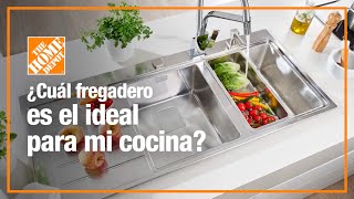 Cómo elegir un fregadero de cocina  Línea blanca  The Home Depot Mx [upl. by Elon]