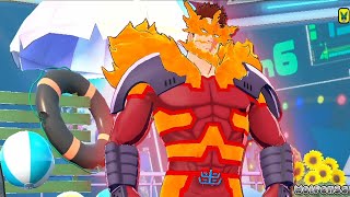 ENDEAVOR HAS A TOUCH OF DEATH IN MY HERO ULTRA RUMBLE [upl. by Jarvey]