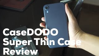 CaseDODO Super Thin Case Review iPhone XR [upl. by Nolan]