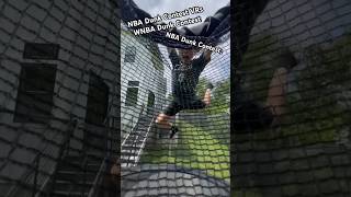 NBA Dunk vrs WNBA Dunk Contestviral basketball edit roadto5k like [upl. by Judenberg435]