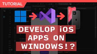 Build iOS Apps with or WITHOUT a Mac Visual Studio C amp NET MAUI with Hot Restart [upl. by Codee]