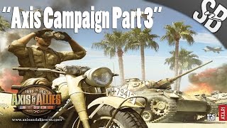 Axis amp Allies  Desert Convoy  Axis Campaign 3 [upl. by Akemahs192]