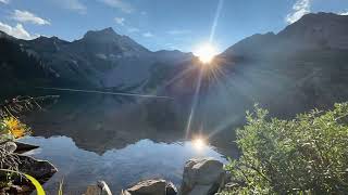 Snowmass Lake Sunset Time Lapse 720 [upl. by Aiket]