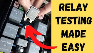 How To Test a Relay and How Relays Work  in 8 minutes [upl. by Atalayah]