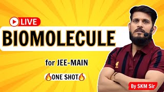 BIOMOLECULES in ONE SHOT for JEE Mains [upl. by Wynne]