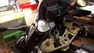 IRC QUICKSHIFTER AND BLIPPER S1000RR INSTALLATIONTEST [upl. by Sundstrom]