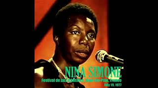 Nina Simone  Festival de jazz dAntibes 19770719 [upl. by Jonny]