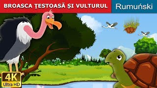 BROASCA ŢESTOASĂ ȘI VULTURUL  Tortoise and Vulture in Romana  RomanianFairyTales [upl. by Abagail]