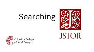 Searching JSTOR 202425 [upl. by Afnin250]