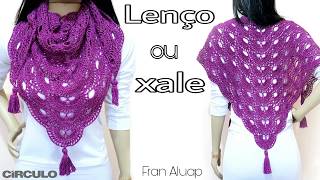 PAP LENÇO XALE  vírus shawl  Fran Aluap [upl. by Opalina]