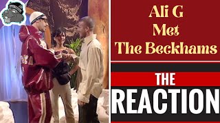 American Reacts to When Ali G Met the Beckhams  Comic Relief [upl. by Ytsud173]