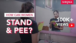 How To Use A Disposable Female Urination Device  PeeBuddy By Sirona  Sirona Hygiene [upl. by Aridnere]