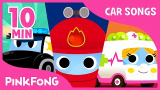 Police Car  Learn Vehicles  Car Videos  Nursery Rhymes  My Little TV [upl. by Safko]