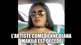 Flash Flash Artiste Comédienne DIANA MAKILA est décédé Akufi sikoyo [upl. by Anner]