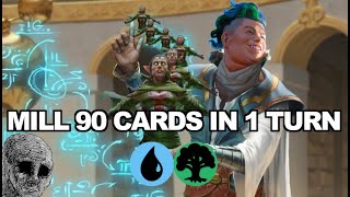 An ABSURD God Mill 🔥 Combo  Simic GreenBlue  MTG Arena Historic [upl. by Eolanda]