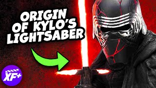 Kylo Ren’s Lightsaber Origin 🔴 shorts starwars [upl. by Einnor]