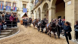 Els TRES TOMBS de SANT ANTONI Valls 2023 44a Edició  Espectacular TOMB de l’Ajuntament [upl. by Rysler]