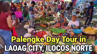 Market Day in LAOAG CITY ILOCOS NORTE  Philippines Lively Food Market in Ilocos PALENGKE TOUR 2023 [upl. by Quillon113]