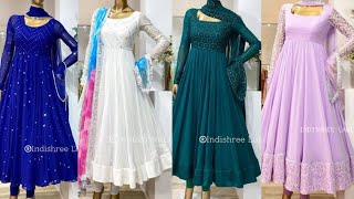 Simple Plain Anarkali Suit Designs  Dress Ideas  Fasion World Telugu [upl. by Lough]