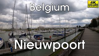 Visit Nieuwpoort Belgium 4K [upl. by Nossah824]