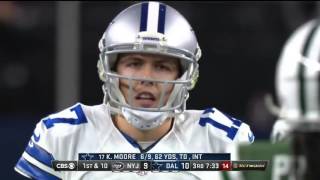 Kellen Moore vs Jets 121915 [upl. by Eeresed]