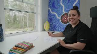 Family Project  Using Aboriginal Symbols to Create a Story [upl. by Collen]