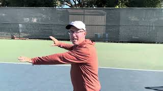 Tennis Forehand open to closed by tracing the ball with the off hand [upl. by Childers]