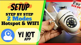 How to Set Up Any YI IoT Camera A StepbyStep Guide [upl. by Laney]