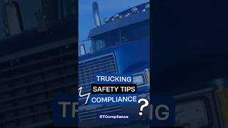 Top 6 Trucking Safety and Compliance Tips  truck trucking compliance [upl. by Natasha]